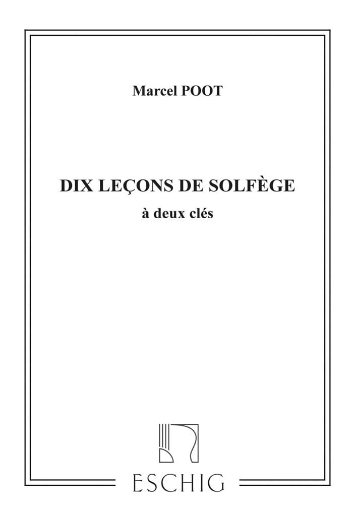Dix Lecons de Solfège
